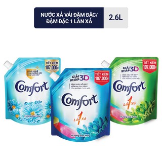 Nước xả vải Comfort đậm đặc 2.6L