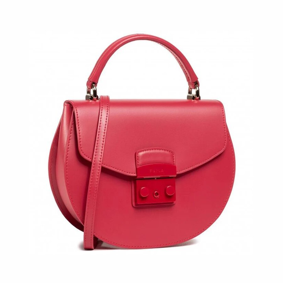 Túi Nữ FURLA Metropolis S Top Handle Round Vitello New Calf