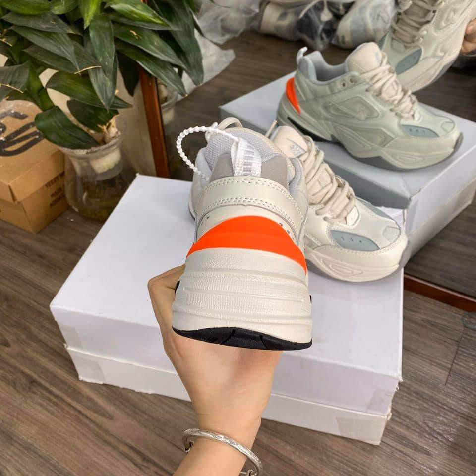 [Mã FAGREEN245 giảm tới 30K đơn 99K] [Sale Sốc] Giày Sneaker Nam Nữ M2K Xám Cam | BigBuy360 - bigbuy360.vn