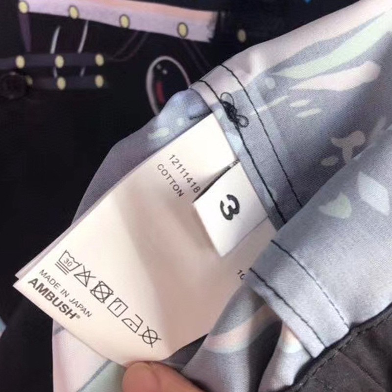 Áo sơ mi Ambush dekotora bowling shirt ss20