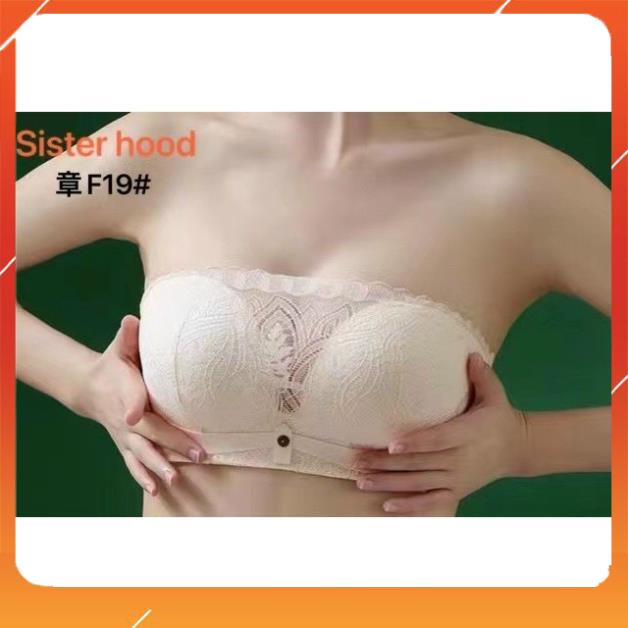 Áo ngực, Áo lót nữ cup ngực ren cao cấp không gọng đệm mút vừa ôm gọn nâng đẩy ngực mặc được nhiều kiểu A11215