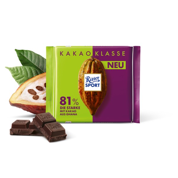 Socola Ritter Sport 81% Cacao