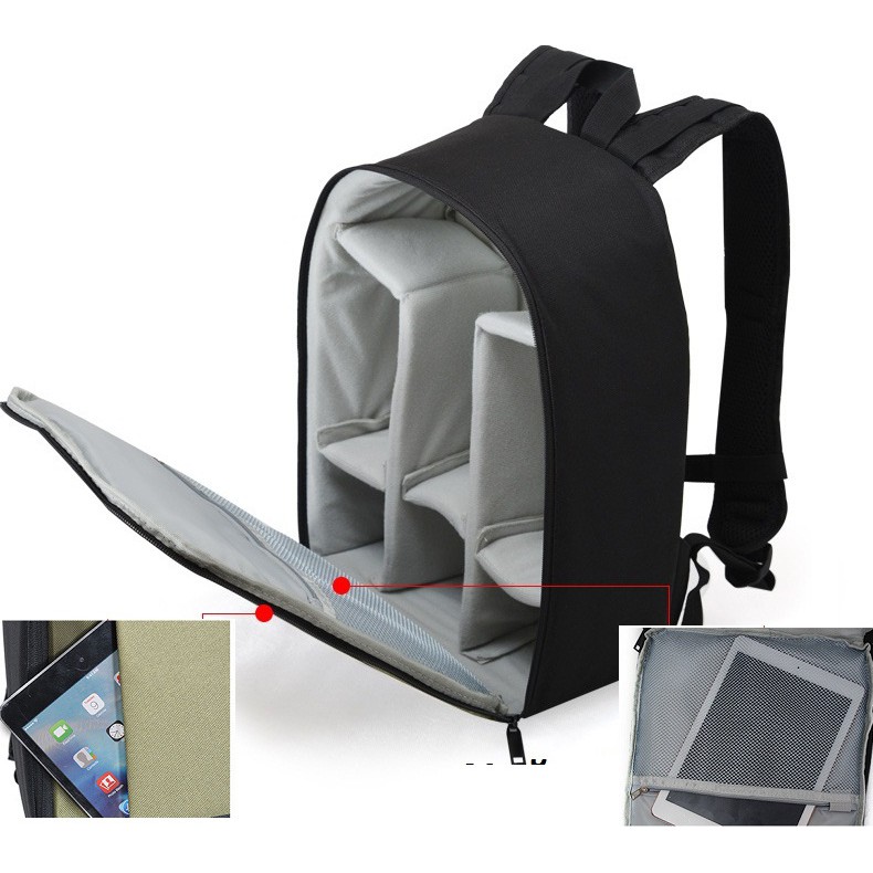 Balo đựng máy ảnh Caden D6.