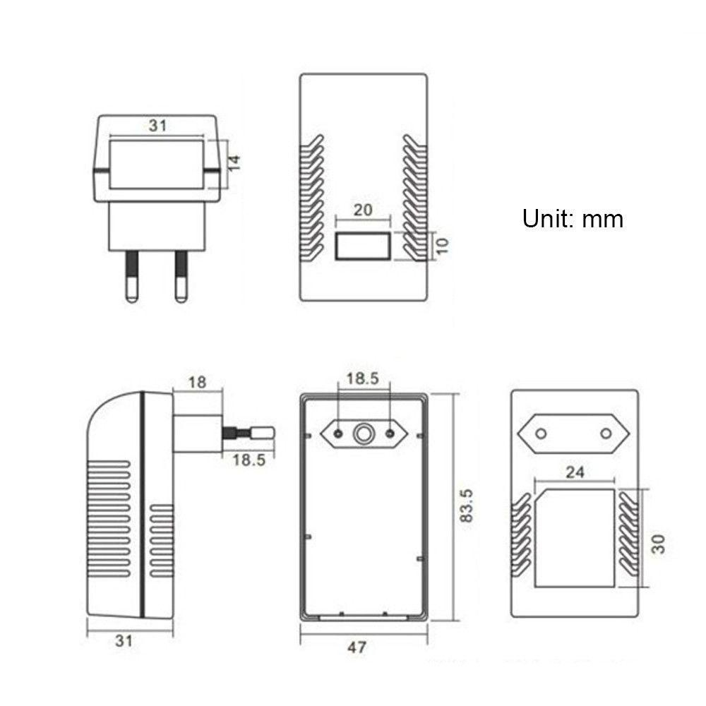 Máy Quay An Ninh CCTV Phích Cắm EU