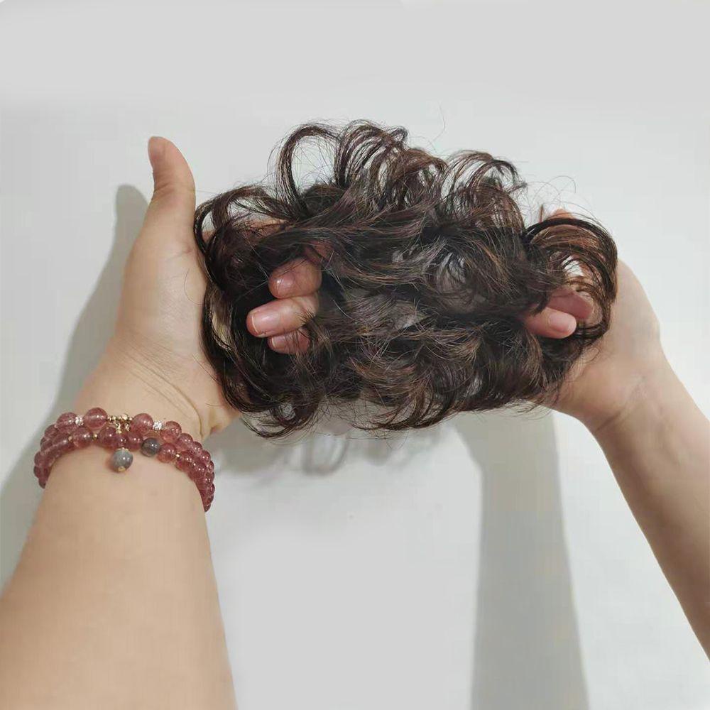 NICKOLAS Búi Tóc Giả Hình Tròn Thời Trang Dành Cho Nữ