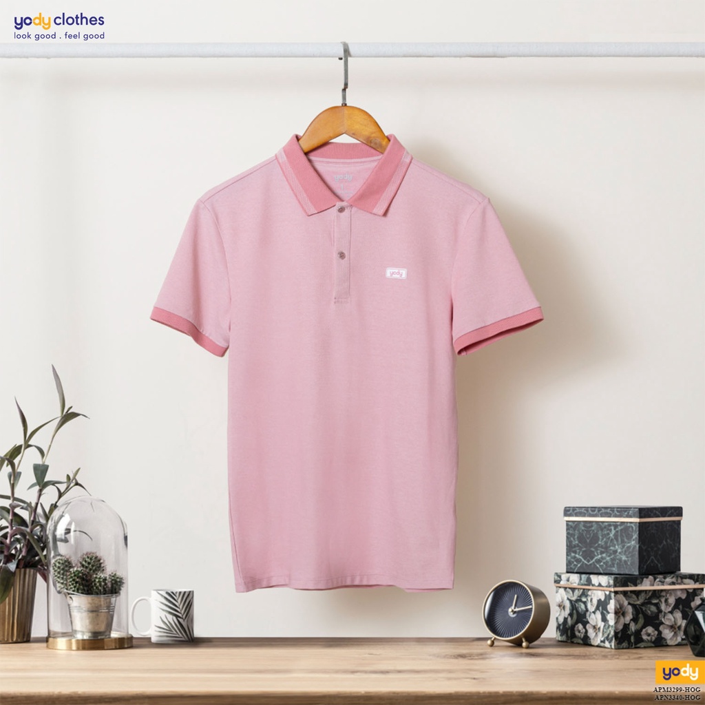 Áo thun polo nam YODY cổ bẻ vải pique mắt chim cao cấp thoáng mát nhiều màu APM3299