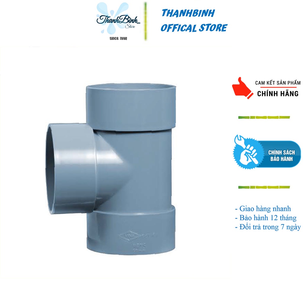 TÊ 160 MM/ BA CHẠC 90 ĐỘ PHI 160- PVC THƯỜNG GIÁ TỐT