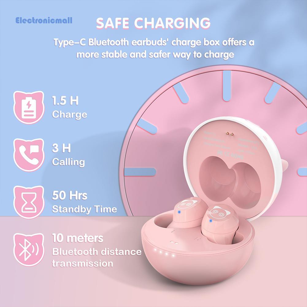 Tai Nghe Nhét Tai Bluetooth 5.0 Không Dây Onikuma T13 Kèm Hộp Sạc