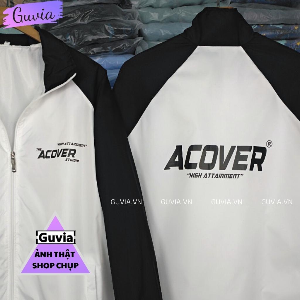 Áo Khoác Bomber Dù ACOVER Nam Nữ Ulzzang Unisex Kiểu Form Rộng 2 Lớp Jacket GUVIA