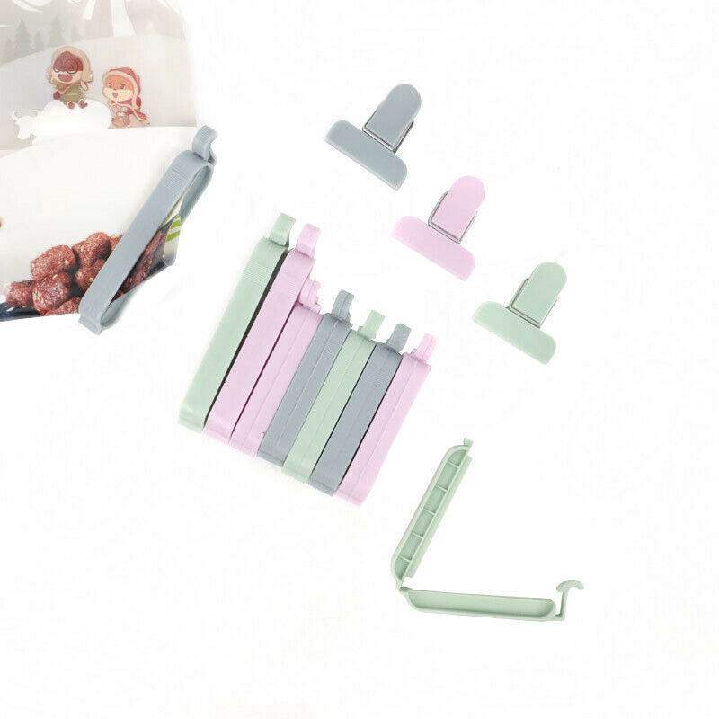 Set 12 kẹp miệng túi thực phẩm tiện lợi