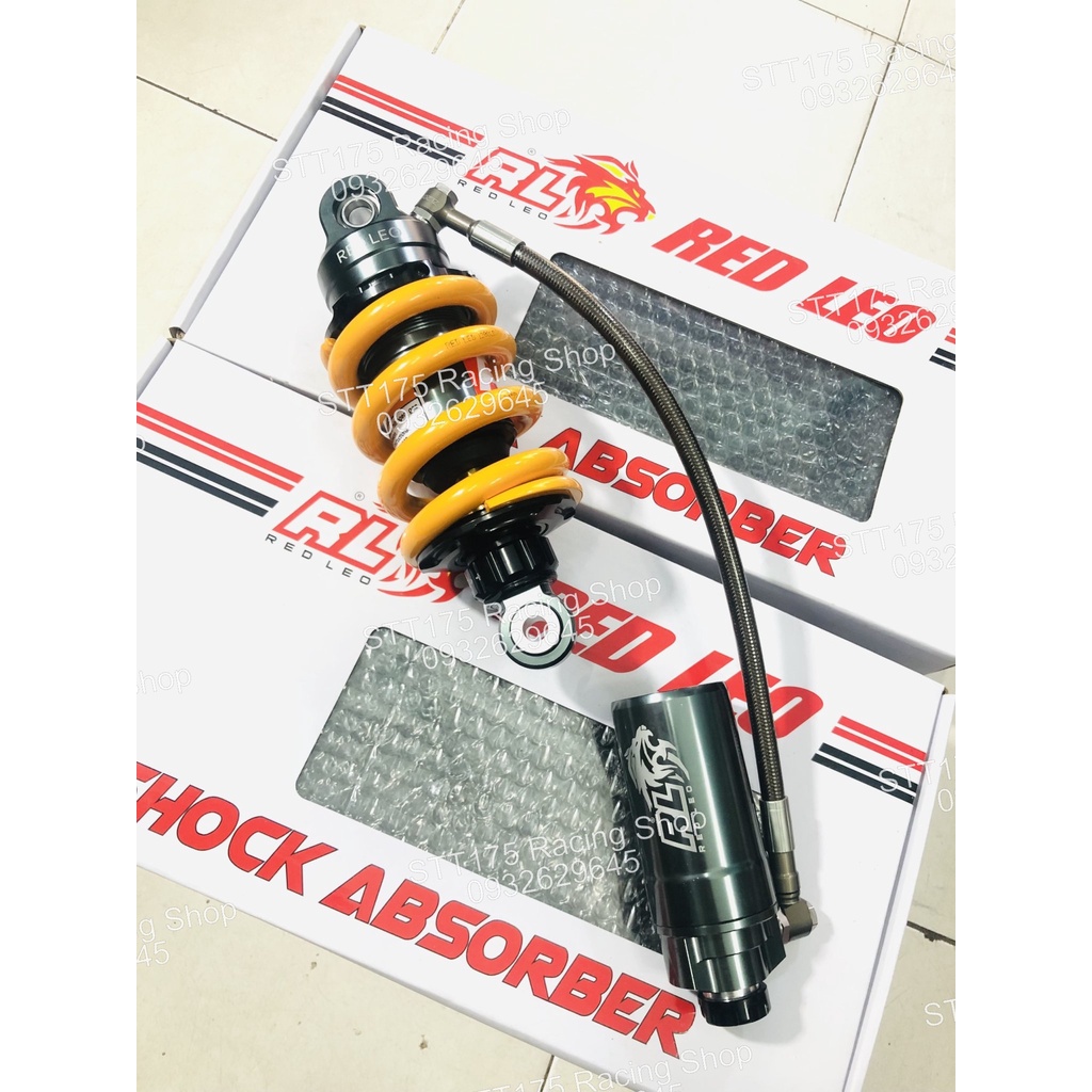 Phuộc Redleo bình dầu EX 150 - Màu Vàng , Xanh , Xám