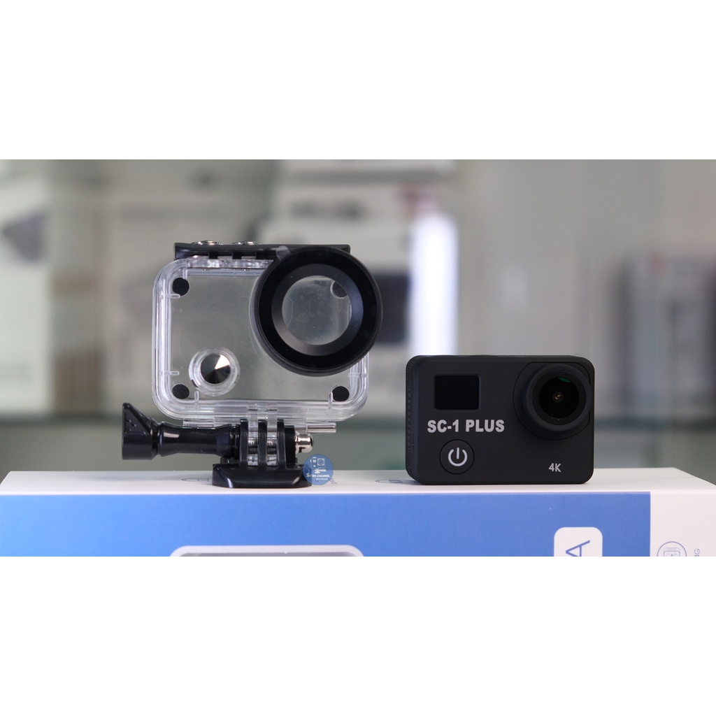 Camera Hành Trình Xe Máy SC-1 PLUS [Màn Hình Cảm Ứng]