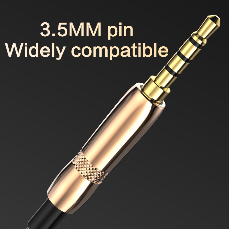 Tai nghe nhét tai âm thanh siêu trầm có Mic giắc cắm 3.5mm 6 cho xiaomi huawei iphone Samsung