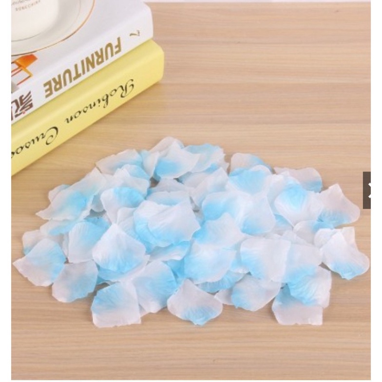 Combo 100 Cánh Hoa Hồng Giả Bằng Vải Lụa Rải Sàn Trang Trí Tiệc Cưới phu kien cao cap