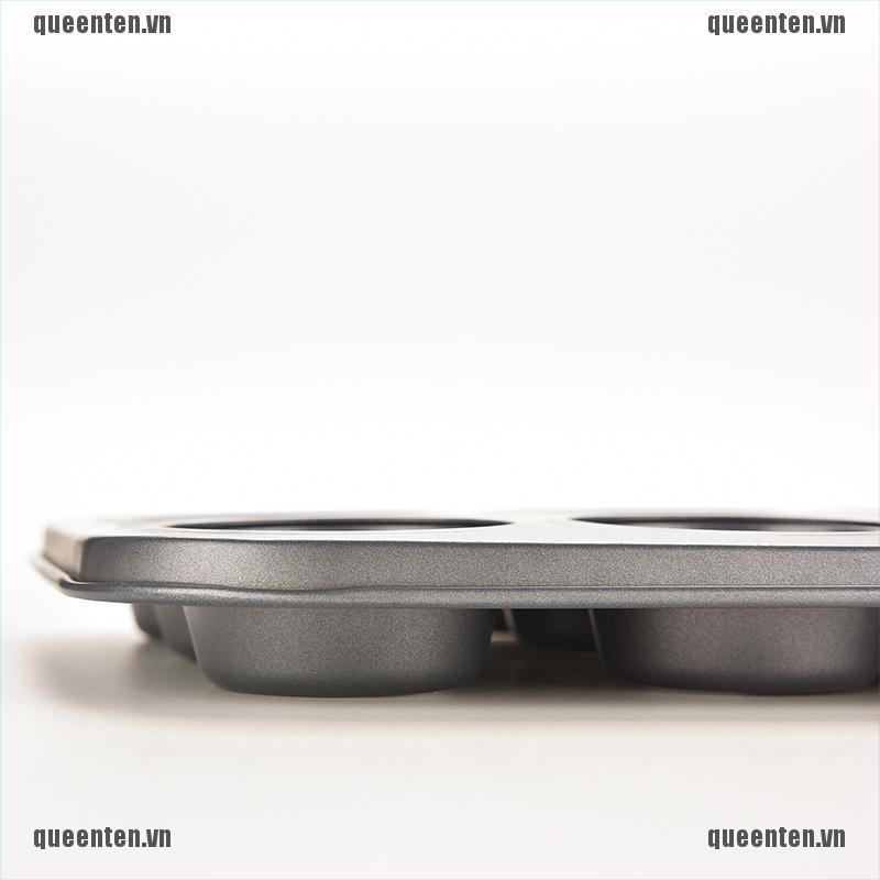 12 Cups Metal Nonstick Cupcake Baking Mold Pan Tray Tin Cakes Pudding Muffin Bun QUVN
