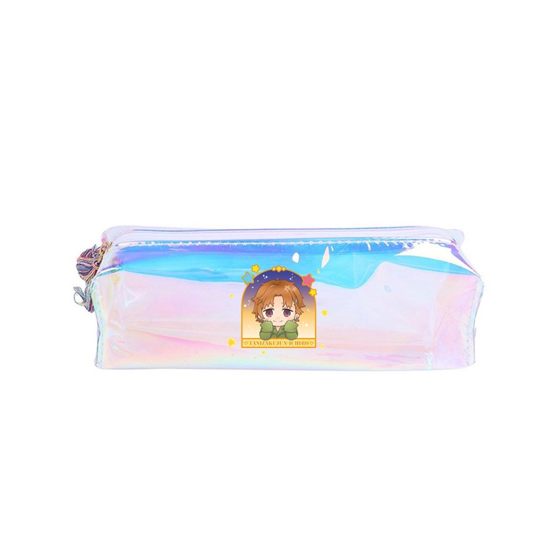 Hộp bút trong in hình anime chibi BUNGOU STRAY DOGS xinh xắn dễ thương