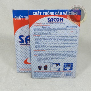 {SACOM} - bột thông cầu , cống - 1 hộp / 180gr