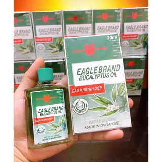 Dầu Khuynh Diệp Con Ó EAGLE BRAND EUCALYPTUS OIL 30ML (2 NẮP)
