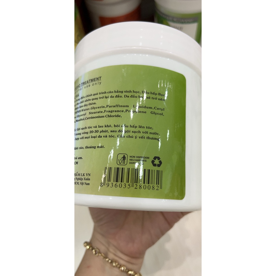 Kem ủ tóc bạc hà Natural Care Mint Ice