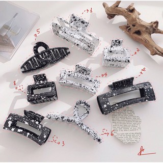 Kẹp tóc bò sữa nhiều size xinh xắn