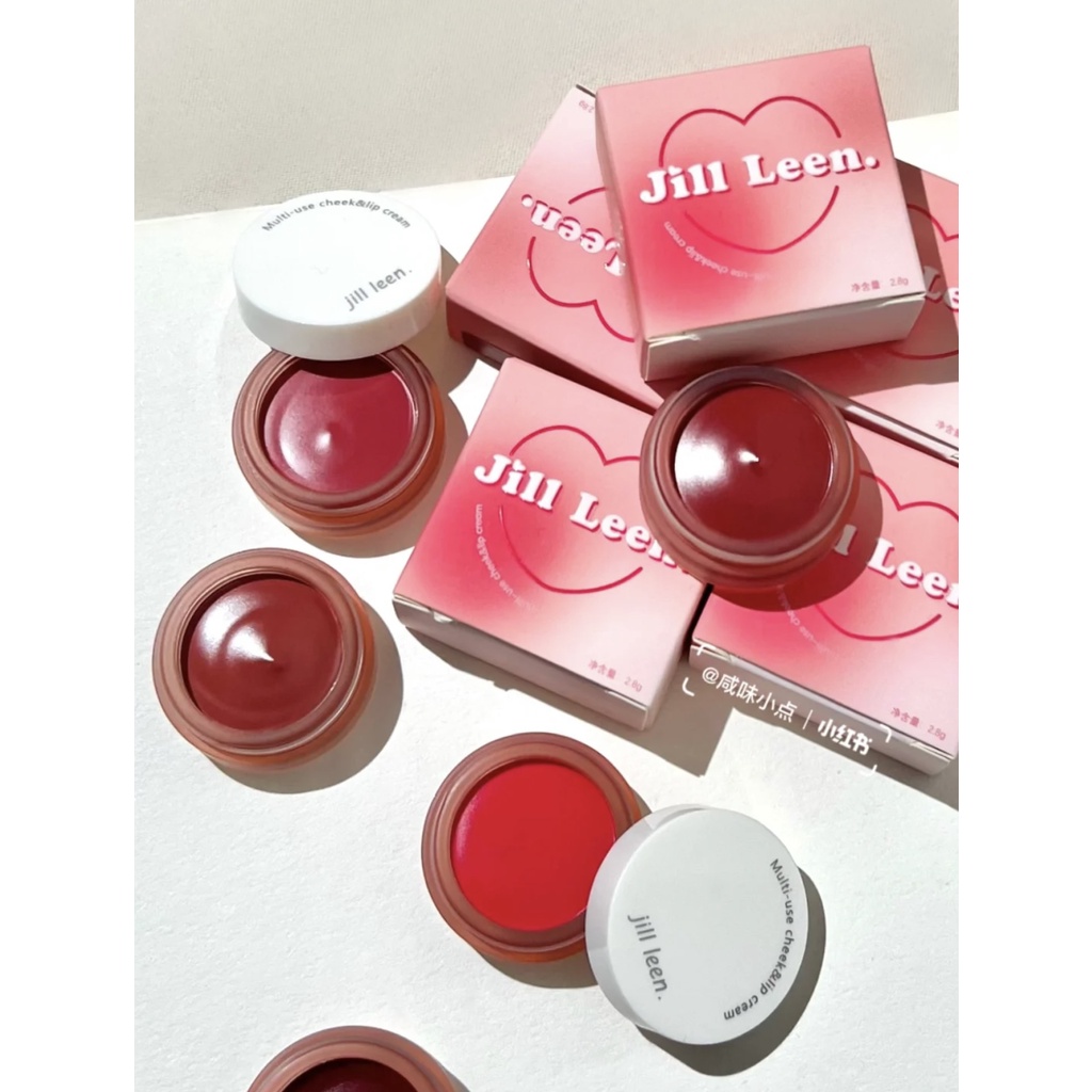 Son Môi Kiêm Phấn Má Hồng Hai Công Dụng Màu Lì Xinh Xắn Jill LEEN