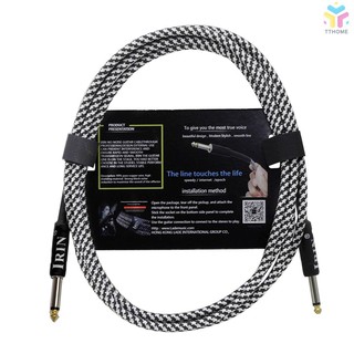 Dây cáp âm thanh nối phích cắm thẳng Ốp điện thoại TPU silicon 1/4inch với 1/4inch dài 3m/10feet cho đàn guitar điện