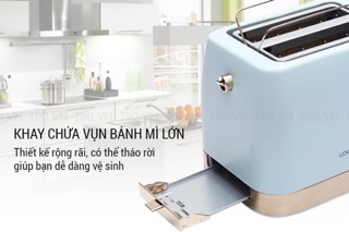 Máy nướng bánh mì Lock&Lock EJB221BLU
