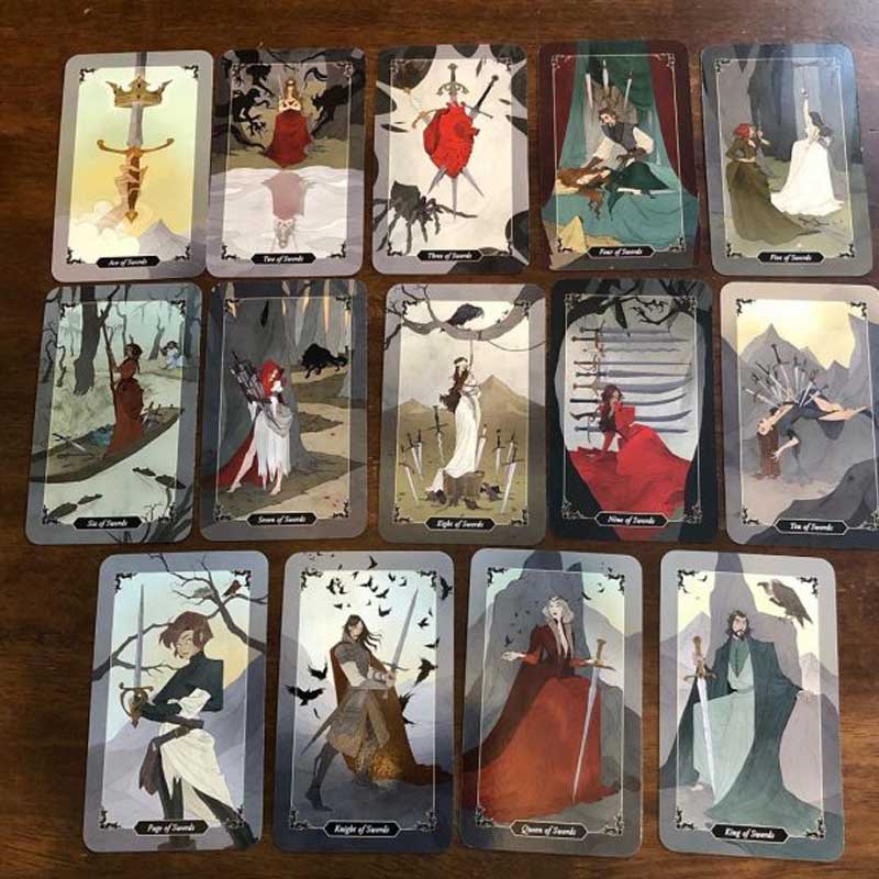 In stock Tarotscopes Dark Wood Tarot Deck