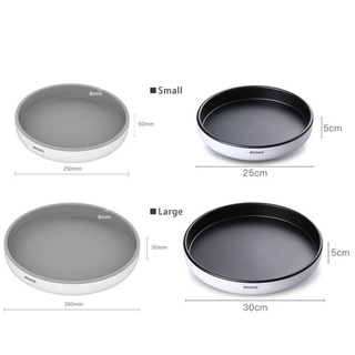 Khay để gia vị ECOCO xoay 360 độ tiện dụng cho nhà bếp, khay đĩa để đồ đa năng loại 1
