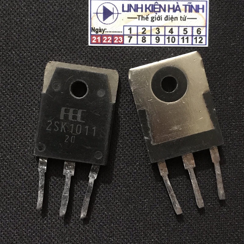 Sò âm thanh 2SK1011 K1011 450V 10A 100W  tháo máy