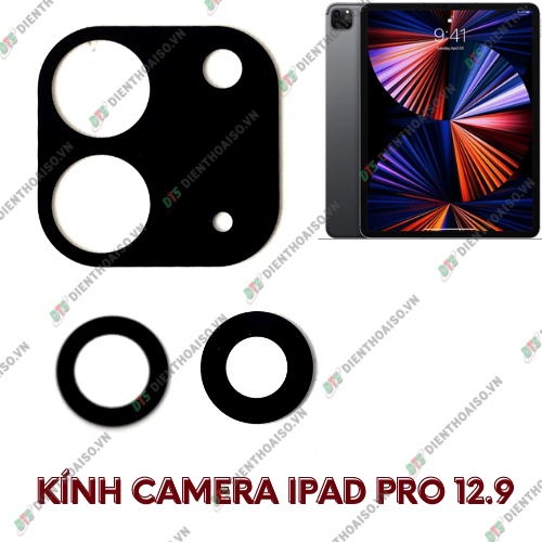 Kính camera ipad pro 12.9 kèm keo dán