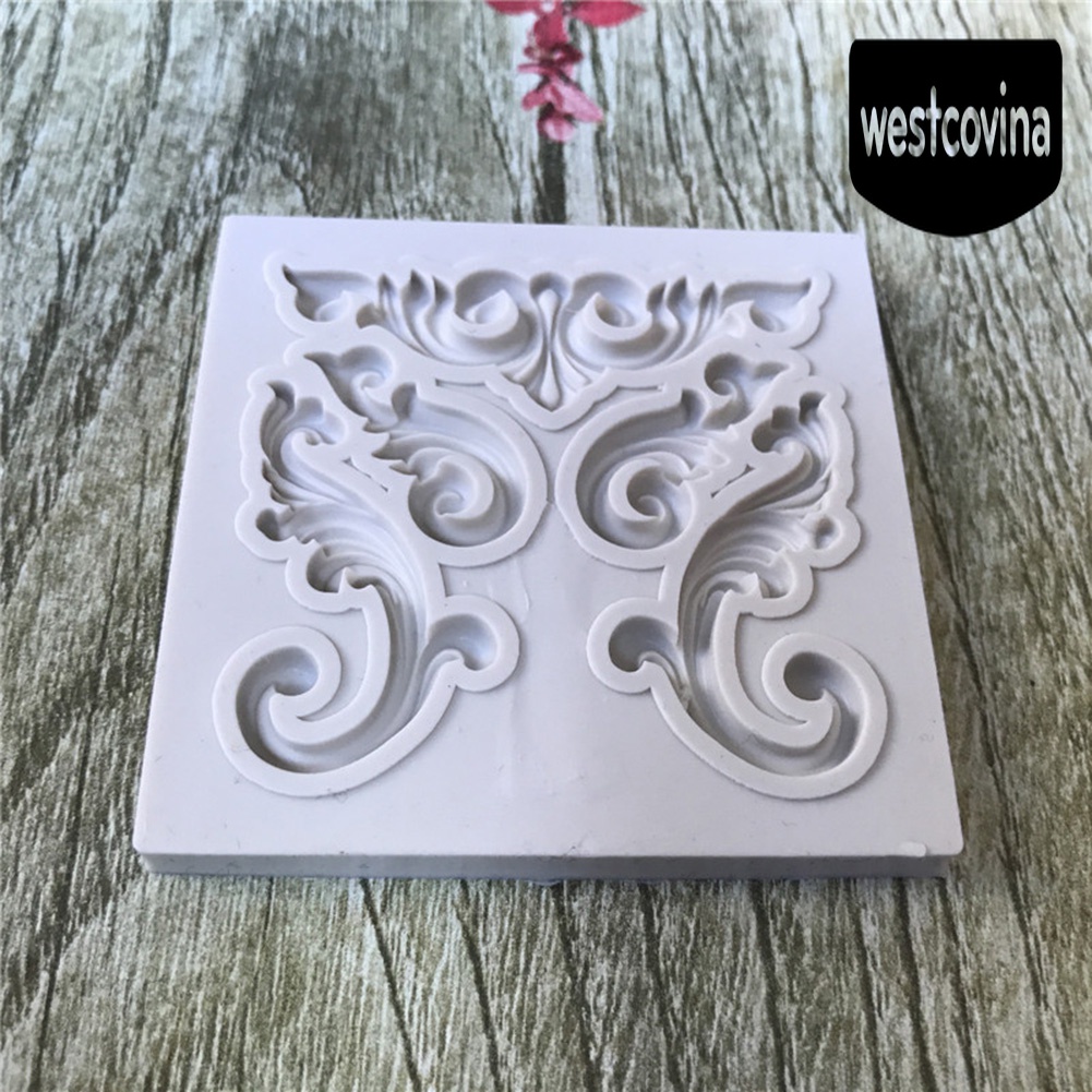 [Hot]☀ Khuôn Làm Bánh Chất Liệu Silicone Họa Tiết Dập Nổi 3D Độc Đáo