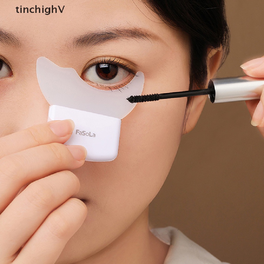 [Hàng mới về] Dụng cụ khuôn hỗ trợ kẻ mắt chải mascara bằng silicon chuyên nghiệp