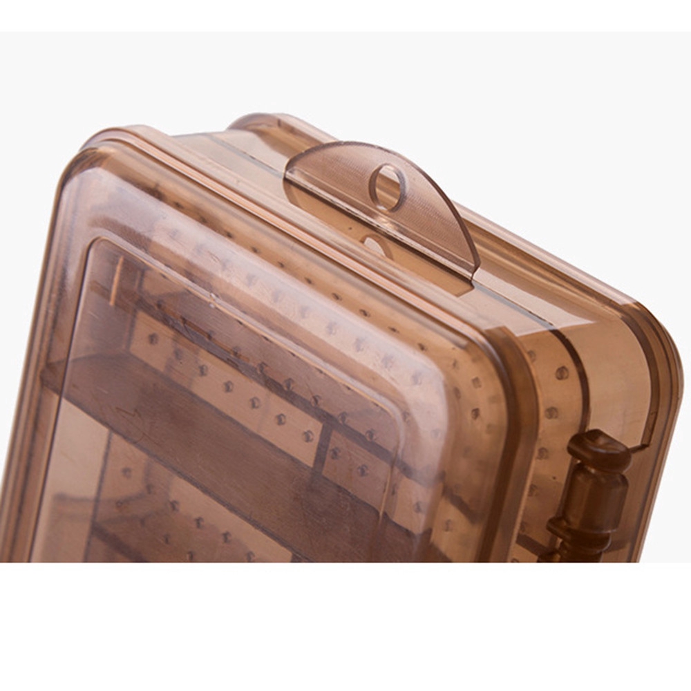 Hộp nhựa trong suốt đựng trang sức có 3 màu sắc khác nhau