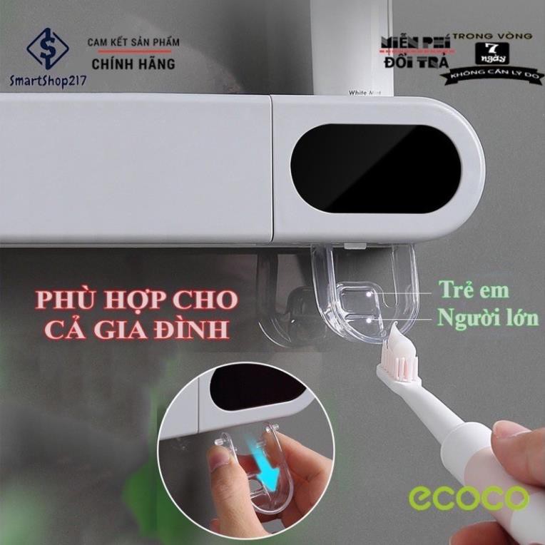 máy cắm bàn chải khử khuẩn,kệ cheo bàn chải tiệt trùng ecoco cao cấp GDTH