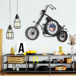 Đồng hồ treo tường cao cấp - AILIEN HC60 - Đồng hồ treo tường tạo hình xe máy độc đáo