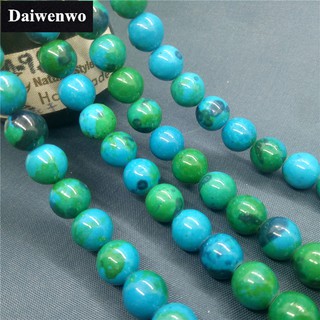 Chuỗi hạt đá tròn tự nhiên 4-12mm dùng làm đồ trang sức diy