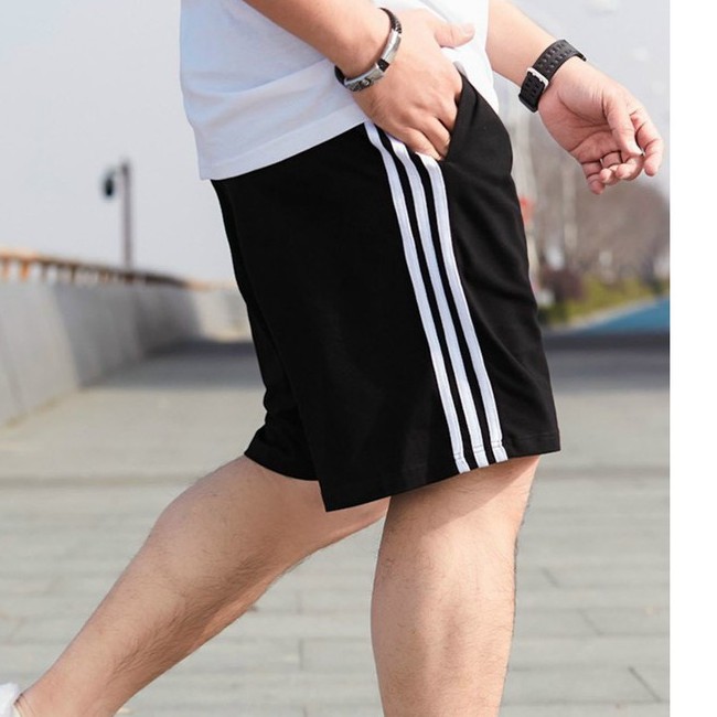 Quần short nam nữ chất vải thun nỉ co giãn dày dặn (S3sni)