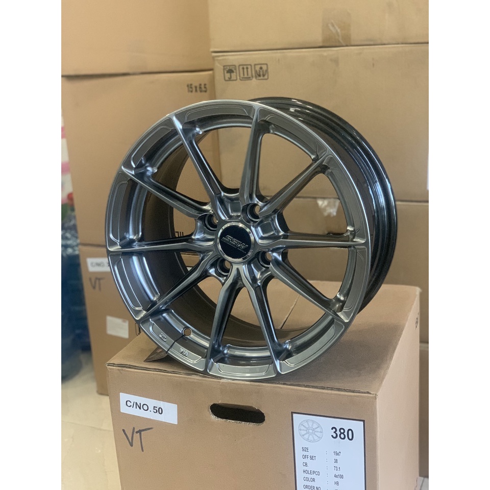 Mâm đa chấu thể thao 15 inch cho Hyundai Accent bản thiếu