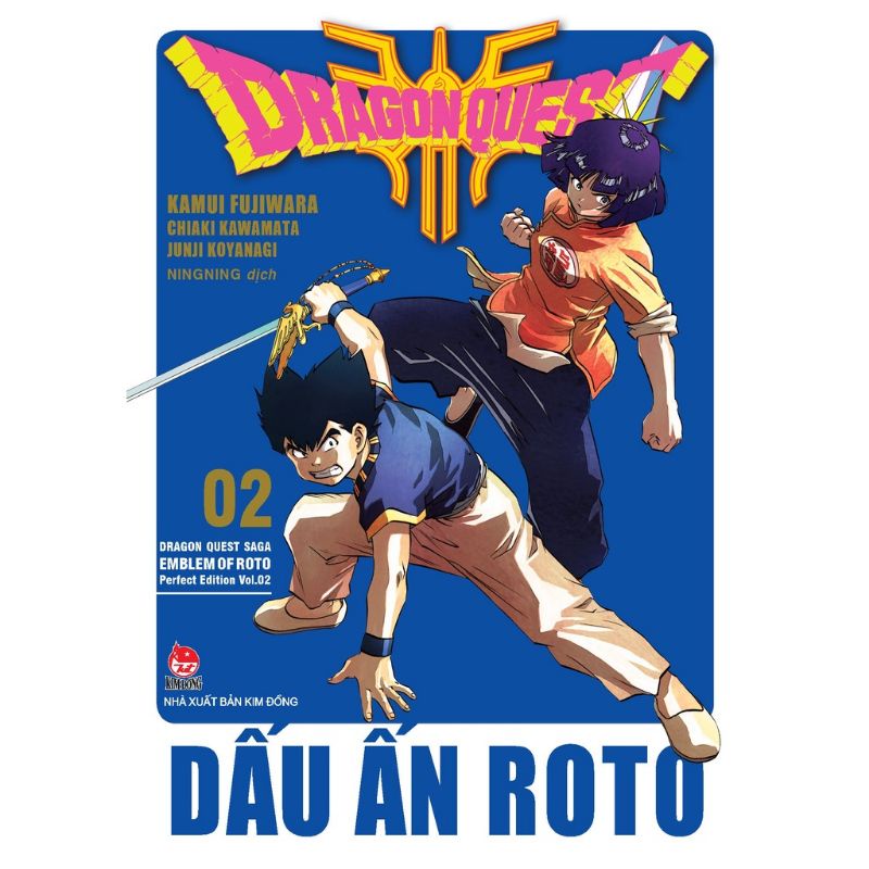 Truyện tranh - Dragon Quest - Dấu ấn Roto - Tặng Kèm Bookmark PVC