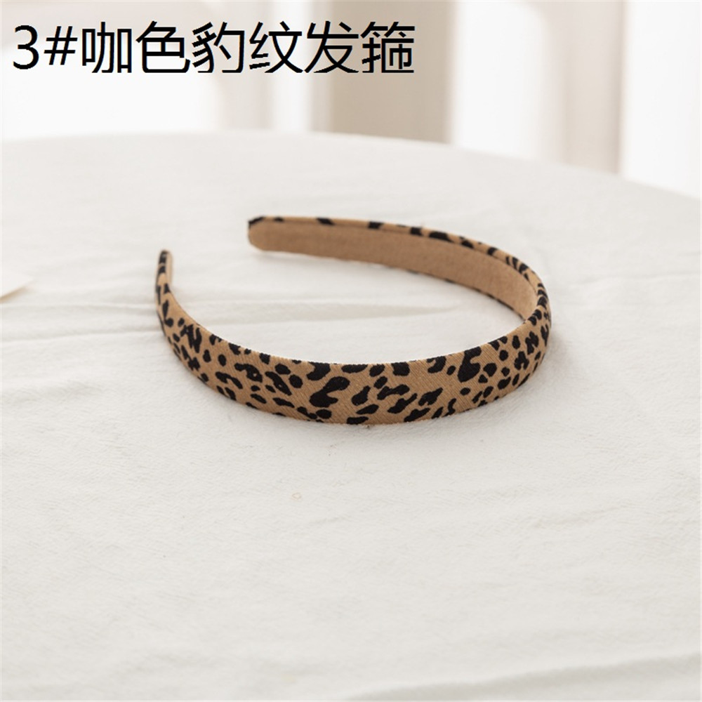 Băng Đô Cài Tóc Họa Tiết Da Báo Thời Trang Cho Nữ