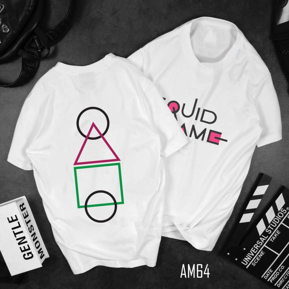 Áo Thun Squid Game Netflix Unisex Basic Tee siêu chất độc đẹp Cotton 5S Studio Studio mã AM64