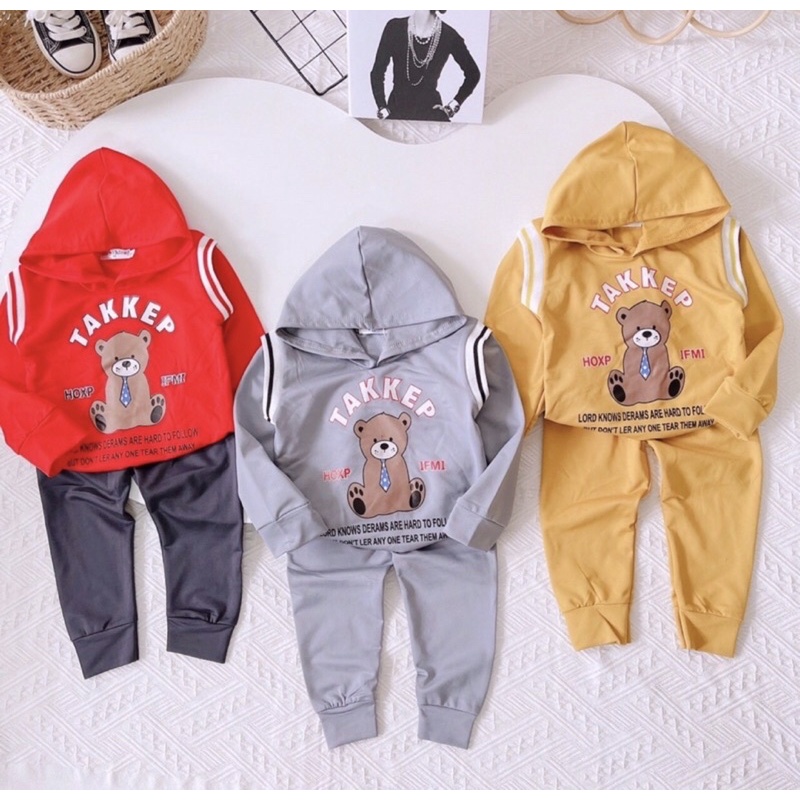 [TAKKER] Bộ gấu cho bé mã 34045