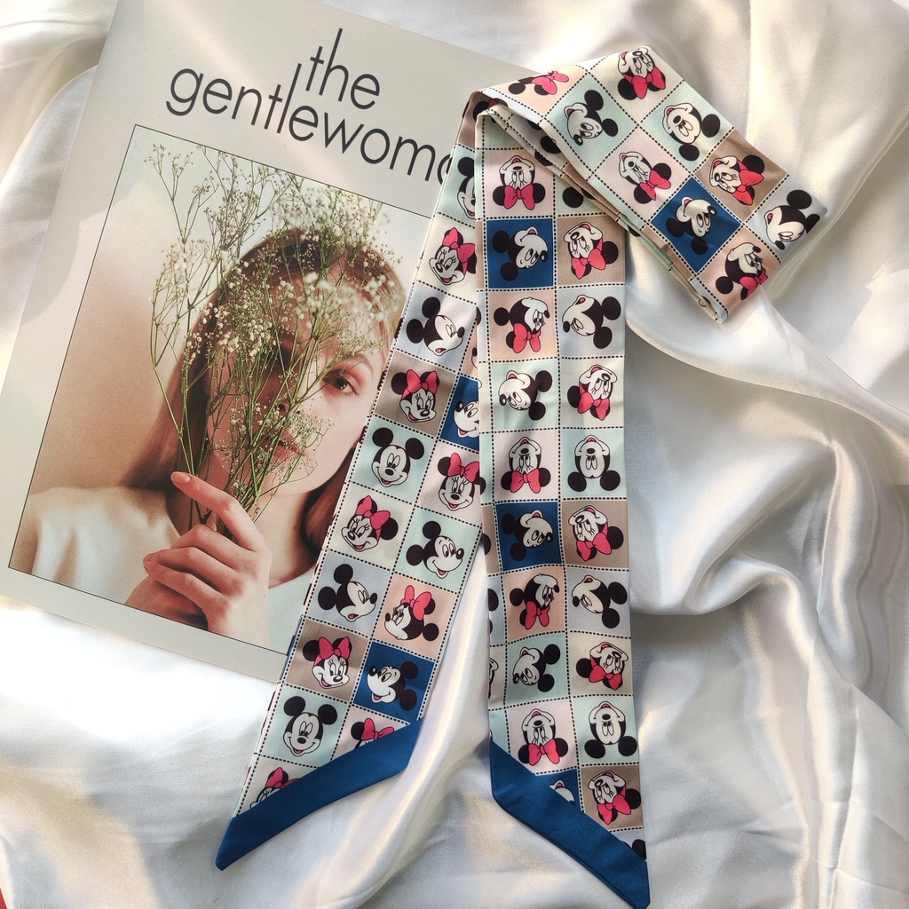 Dây Cột Tóc Dài Ngọt Ngào Thời Trang Nhật Hàn Cho Nữ