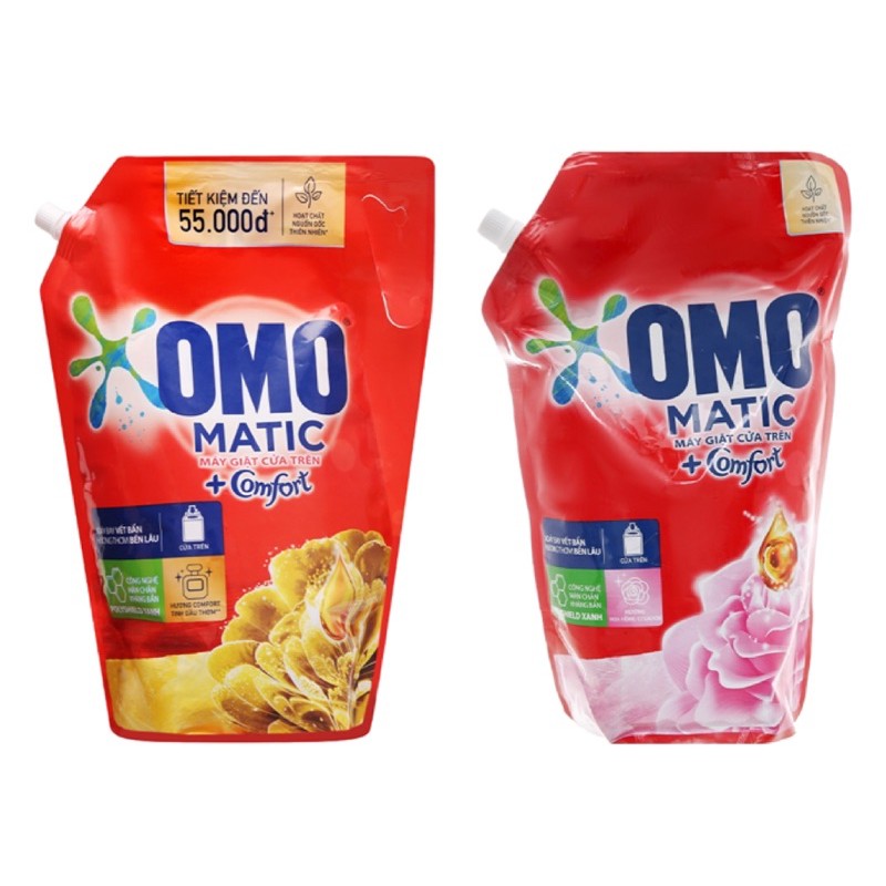 NƯỚC GIẶT OMO MATIC COMFORT CỬA TRÊN 2KG