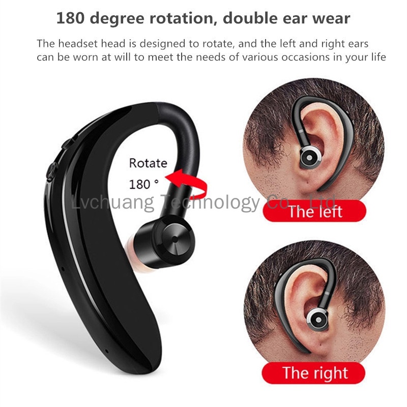 S109 Wireless Headphones Bluetooth Earphones Waterproof Earpieces Sport Earbuds For Huawei Iphone Xiaomi TWS Business Headsets