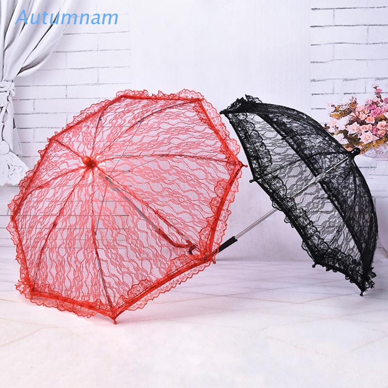 Dù Ren Trang Trí Tiệc Cưới Thời Trang Cổ Điển