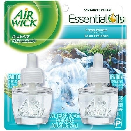 Tinh Dầu Airwick Fresh Water Hương Thác Nước (20MLx2), Hàng Nhập Mỹ