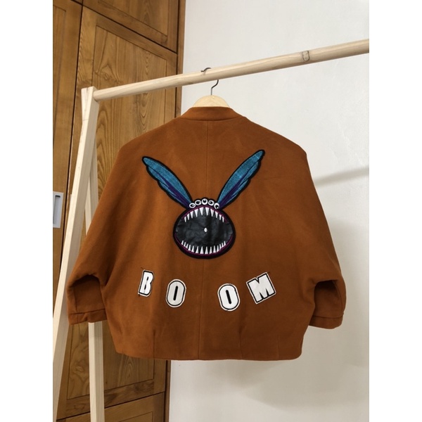 Áo khoác dạ nâu