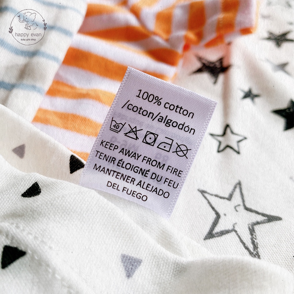 🅷.🄴🅅🄰🄽 Body đùi xuất dư xịn George, 100% cotton mềm mịn chất xịn, nút bấm giấu khéo léo